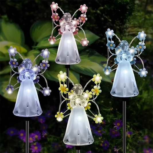 DivinaLight™ – Iluminación de jardín en forma de ángel con energía solar