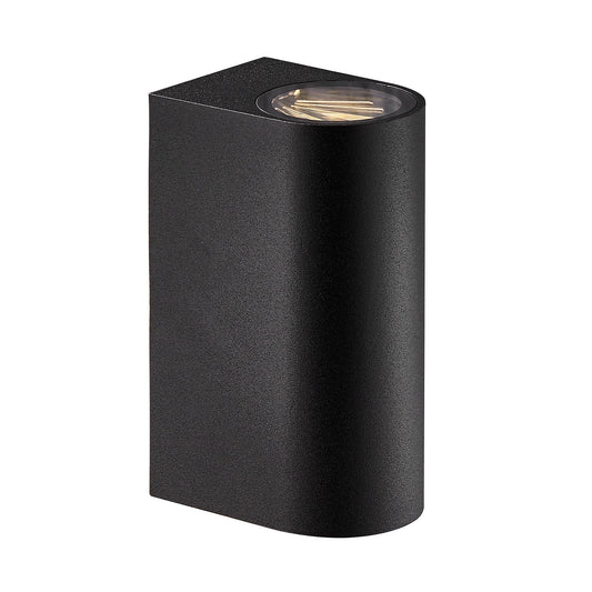Luz de Pared Asbol Arriba y Abajo, Negra