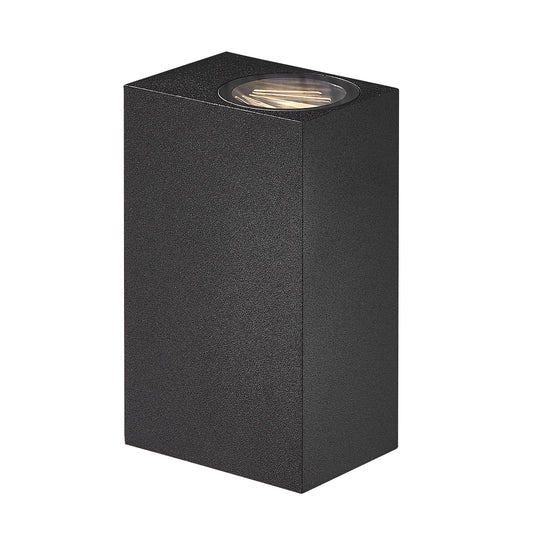 Luz de Pared LED Asbol Kubi Arriba y Abajo, Negra