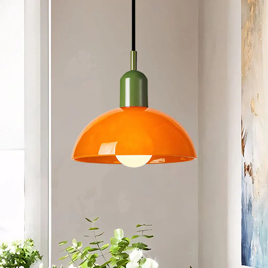 Auraviva: Lámpara colgante LED de vidrio en forma de cuenco – para espacios modernos y clásicos