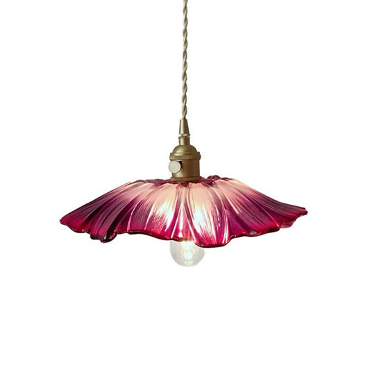 BlüteLicht: Lámpara colgante floral de diseño moderno para comedor y sala de estar
