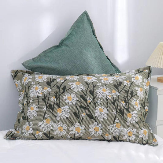 BohoVogel: Funda de cojín con motivo de flores y pájaros – decorativa y duradera para acentos en el hogar (set de 2)