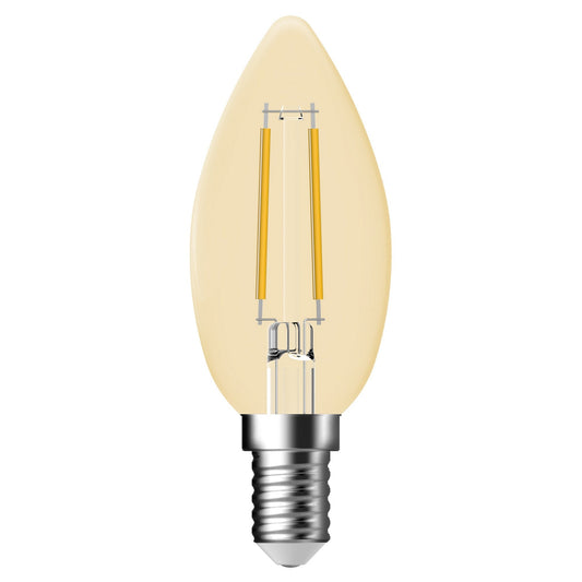 E14 400lm 4.8w Vela LED Filamento Regulable Bombilla