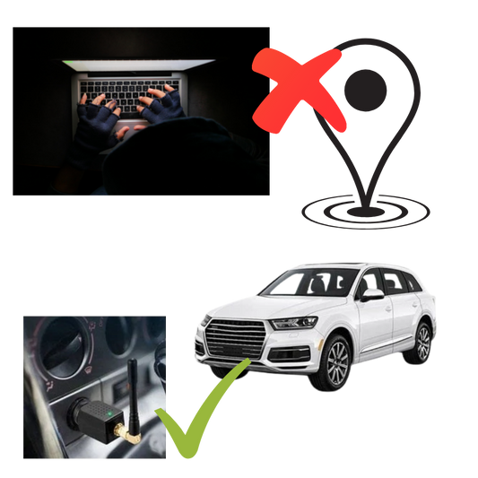 Bloqueador de Señal GPS Portátil para Coche | Dispositivo de Privacidad Alimentado por Encendedor de 12V