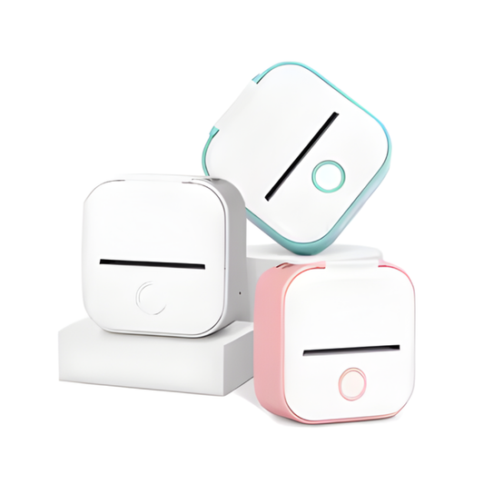 WinzigerDruck™ Mini-Impresora de Bolsillo | Impresora Bluetooth Portátil | Impresión Instantánea para Fotos, Notas y Etiquetas