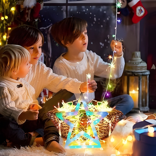 50% DE DESCUENTO | SparkleLights™ Árboles de Navidad LED Multicolores | 12 Modos de Iluminación | Resistente a la Intemperie IP44 | Control Remoto & Temporizador