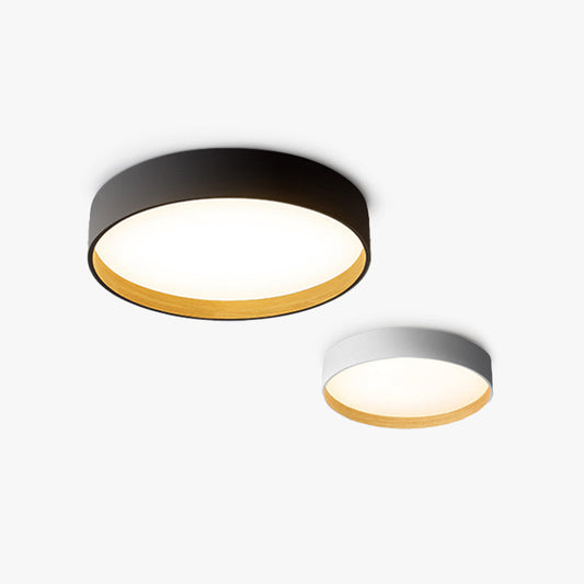 Corvyn: Lámpara de techo LED moderna de metal negro – para comedores y salas de estar