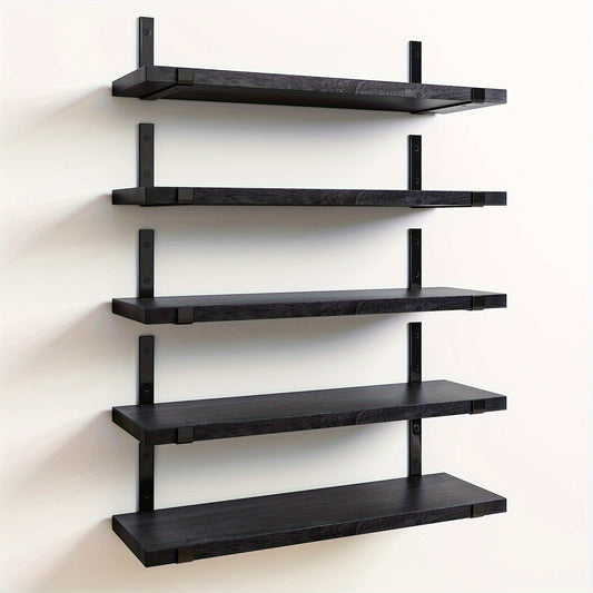 DekoTrend: Estantes de pared modernos – duraderos, decorativos y versátiles con diseño flotante para oficina y pasillo