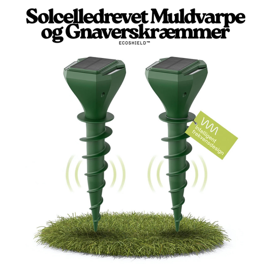 EcoShield™ – Repelente solar para topos y roedores