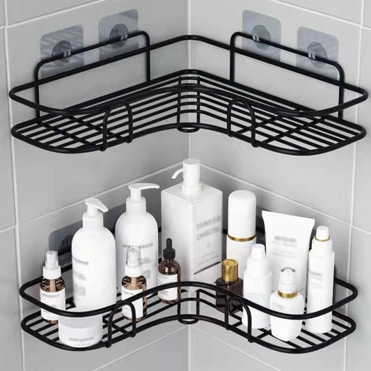 EisenEcke: Estanterías de Hierro Fundido – ahorradoras de espacio, estables y colgantes con un estilo vintage para baños pequeños y duchas