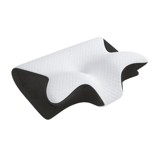 ErgoSchlaf: Almohada ortopédica para el cuello – ergonómica y cómoda para una postura de sueño saludable