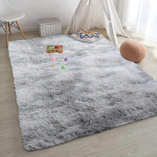 FestGlanz: Alfombra rectangular esponjosa de lujo decorativa – perfecta para sala de estar y decoración festiva