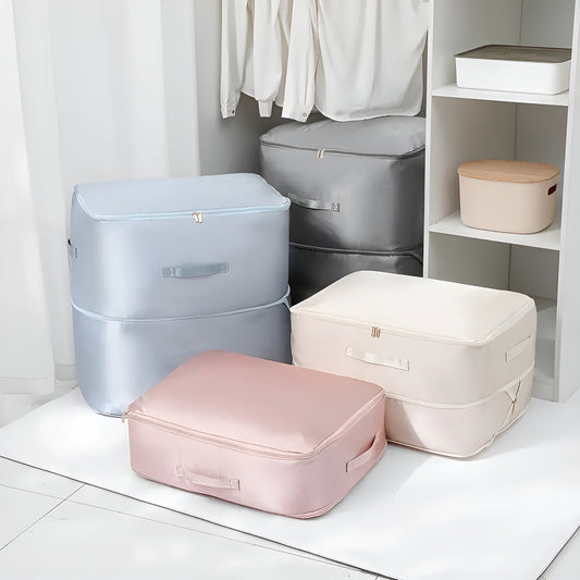 FlexiPackung: Bolsa de almacenamiento hermética – duradera, ahorra espacio y perfecta para mantas, chaquetas y cojines