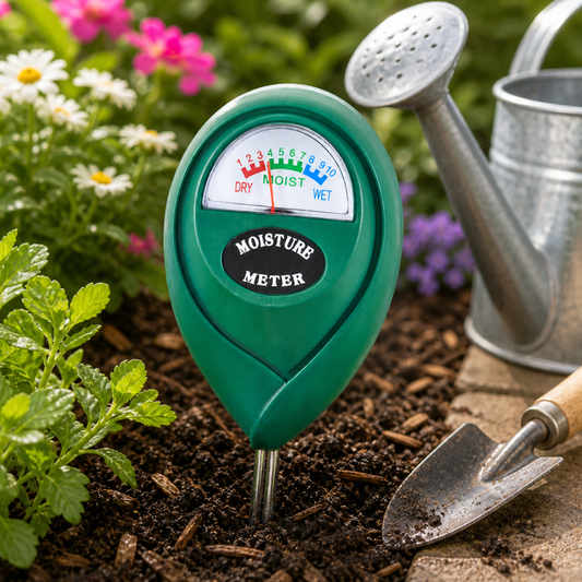 Medidor de humedad del suelo para jardín