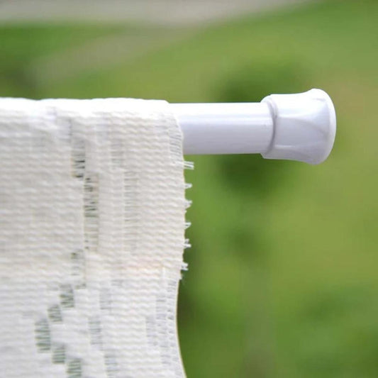 KeinDrillPro: Barra de cortina sin taladrar – barra telescópica ajustable para cortinas pesadas