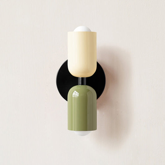 LichtZwillig: Aplique Vintage con 2 Cabezas – Lámpara de Pared Retro en Estilo Industrial