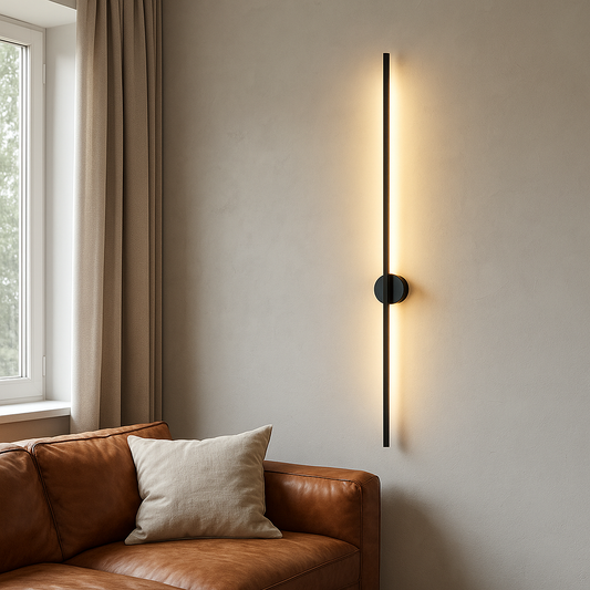 LinaGlow: Lámpara de pared LED lineal – Lámpara moderna para salón y comedor