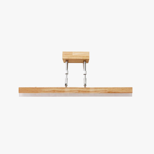 LioraBeam: Aplique de pared clásico de madera y metal – Lámpara LED para baño y sala de estar
