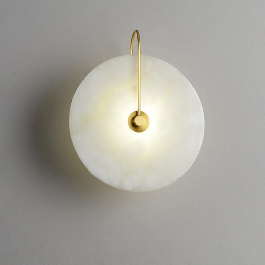 LumiAlba: Aplique de Alabastro – Luz Elegante para Espacios Estilosos