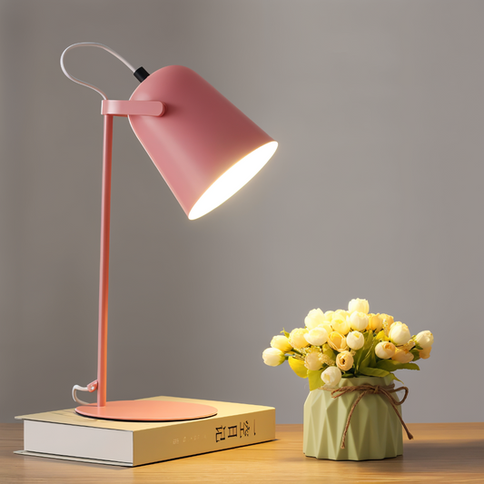 LumiFlex: Lámpara de mesa LED moderna y giratoria – luz de escritorio que cuida los ojos para leer y trabajar