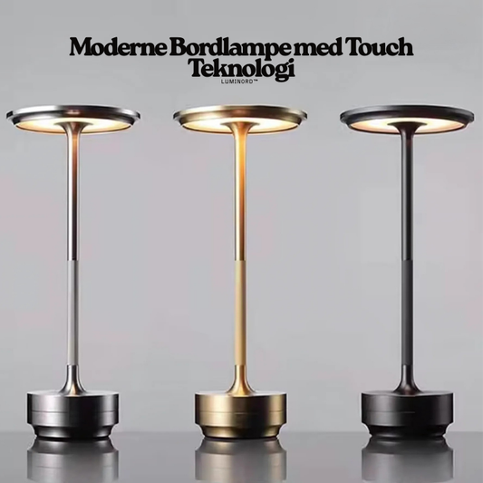 LumiNord™ - Lámpara de Mesa Moderna con Tecnología Táctil