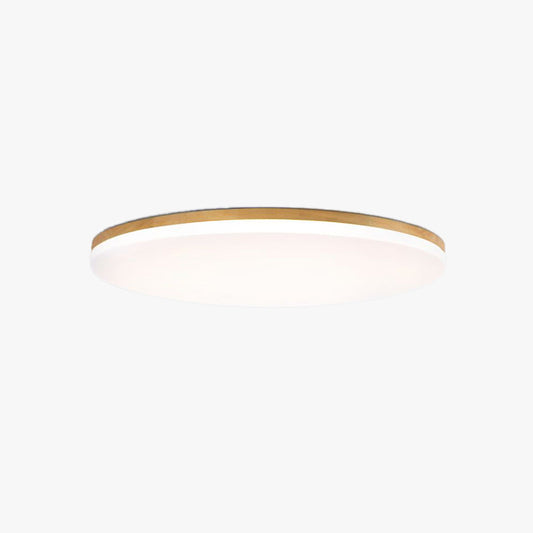 LumiSchale: Lámpara de Techo LED Moderna de Madera y Acrílico – Regulable para Salón y Dormitorio