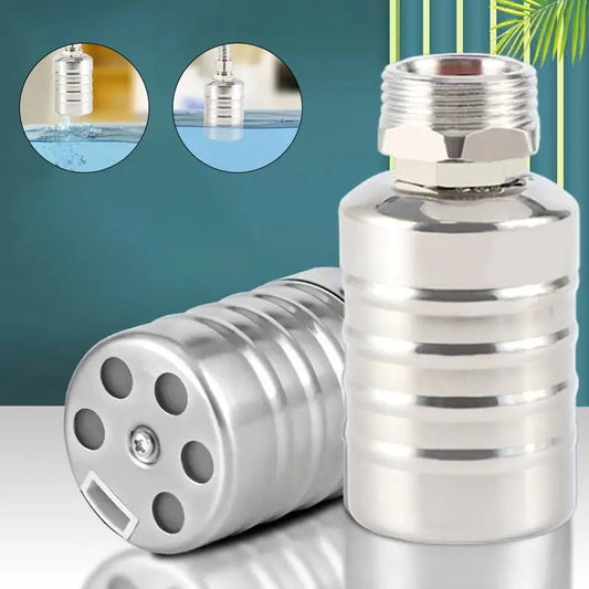 Válvula de flotador mini de acero inoxidable – Control automático del nivel de agua