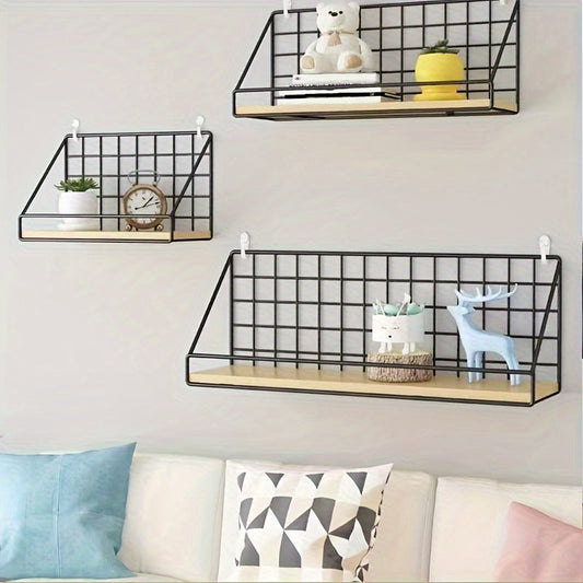 MinimalStahl: Estantería de pared moderna – robusta, fácil de cuidar y flotante sin taladrar para dormitorio y cocina