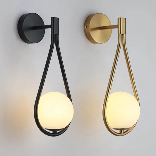 Lámpara de pared nórdica moderna