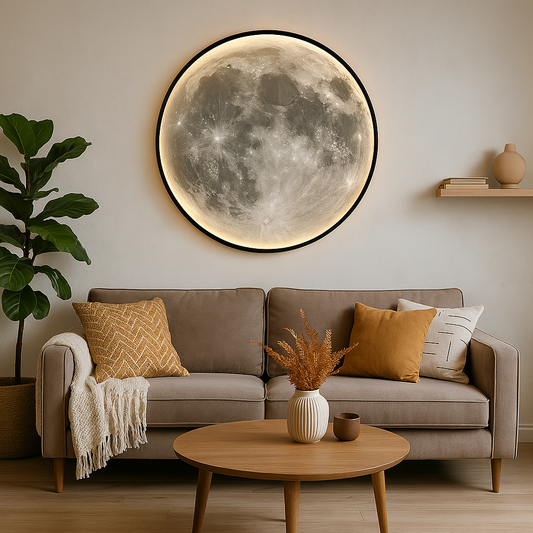 Moonara: Lámpara de pared LED Luna – luz de pared decorativa y diseño