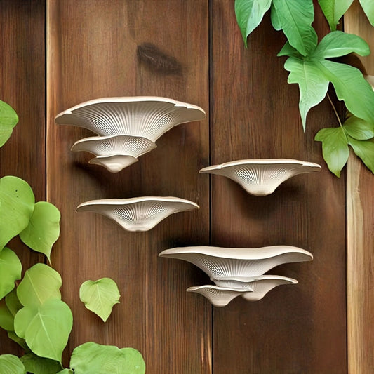 PilzZauber: Estantería de pared de plástico – adorable, robusta y flotante en diseño de cuento de hadas para habitaciones infantiles y salas de estar
