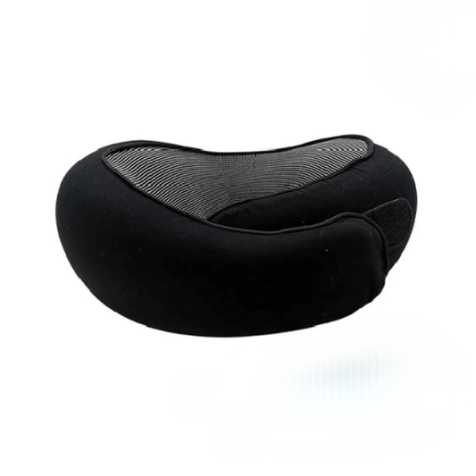 ReiseKomfort: Almohada ortopédica para el cuello – Espuma viscoelástica y ergonómica para avión y oficina