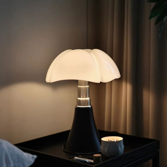 RetroLume: Lámpara de mesa LED vintage – Lámpara de diseño estilo retro