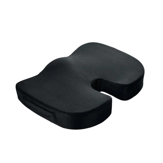 RückenEntlastung: Cojín ortopédico para sentarse – Espuma viscoelástica y ergonómico para oficina y auto