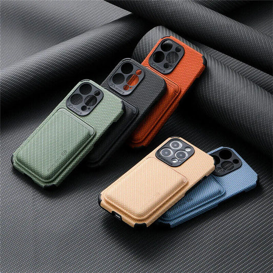 Funda de Cartera MagSafe | Soporte Magnético para Tarjetas de iPhone | Diseño Delgado