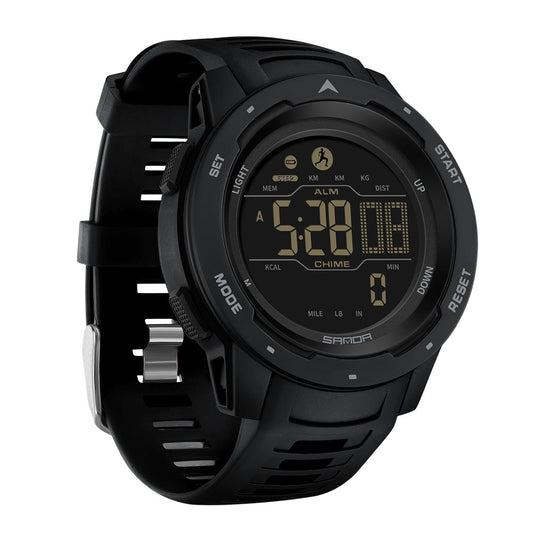Reloj Digital Militar Pedométrico Impermeable