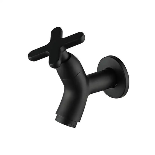 BrassFlow – Grifo de Agua Fría Montado en la Pared en Latón Sólido