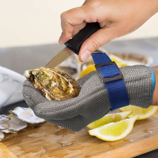 Guantes de Seguridad de Acero Inoxidable con Máxima Resistencia al Corte