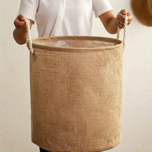 SauberLeichtigkeit: cesto de ropa compacto – impermeable, ligero e ideal para ropa, toallas y juguetes