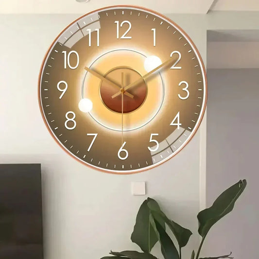 Reloj de pared elegante, silencioso e ideal para cualquier habitación