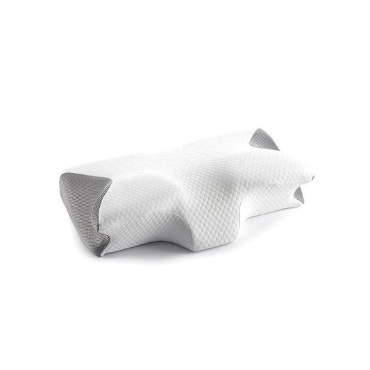 SchlafTraum: Almohada de soporte cervical de Memory Foam – ergonómica y ortopédica para un sueño saludable