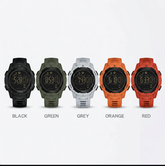 Reloj Digital de Pedometría Militar Impermeable