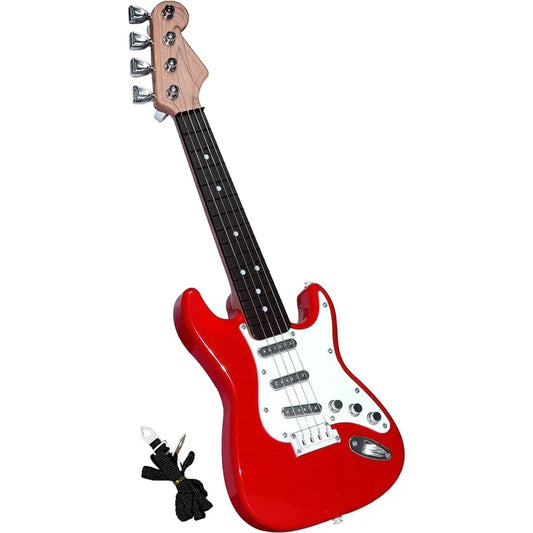 Guitarra Eléctrica de 4 Cuerdas para Niños - Instrumento Musical Portátil, Regalo Perfecto para Jóvenes Músicos