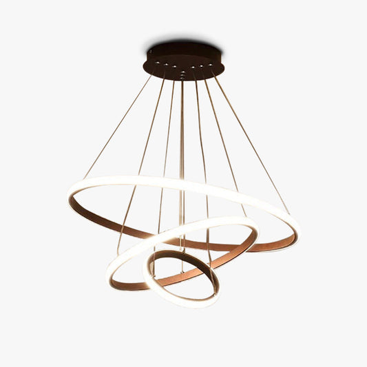 Seraphis: Lámpara colgante LED moderna con diseño de anillo – para comedor y sala de estar