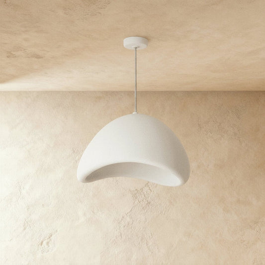 ShibuiLicht: Lámpara colgante moderna hecha a mano diseño de nubes LED regulable – para sala de estar y comedor