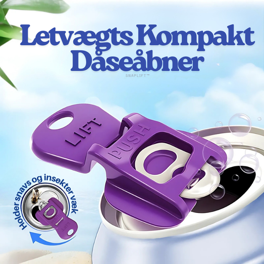 SnapLift™ – Abrelatas compacto y ligero