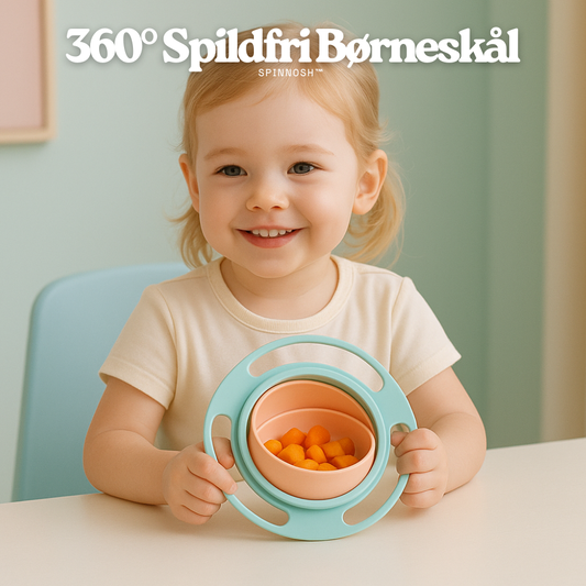 SpinNosh™ – Bol para niños antidesbordamiento de 360°