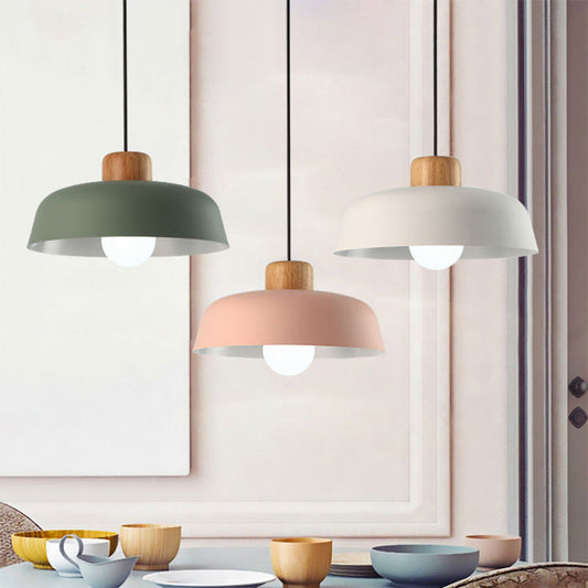 StrahlHolz: Lámpara colgante creativa de madera escandinava – decorativa y atemporal para comedores y salas de estar