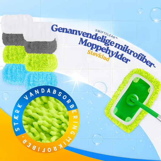 SwiftClean™ – Paños de Microfibra Reutilizables
