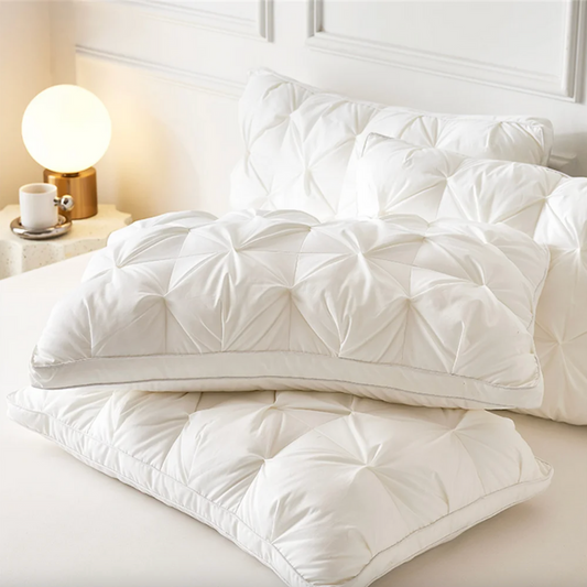 TraumNacken: Almohada de lujo de plumas de ganso – cómoda y ergonómica contra el dolor de cuello
